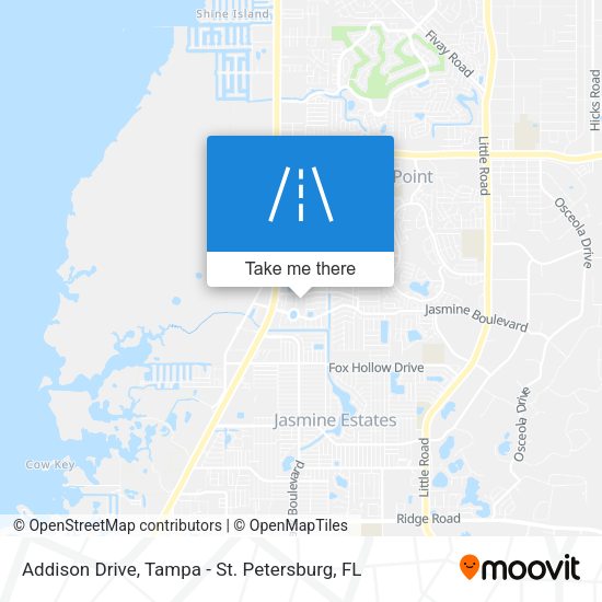 Mapa de Addison Drive