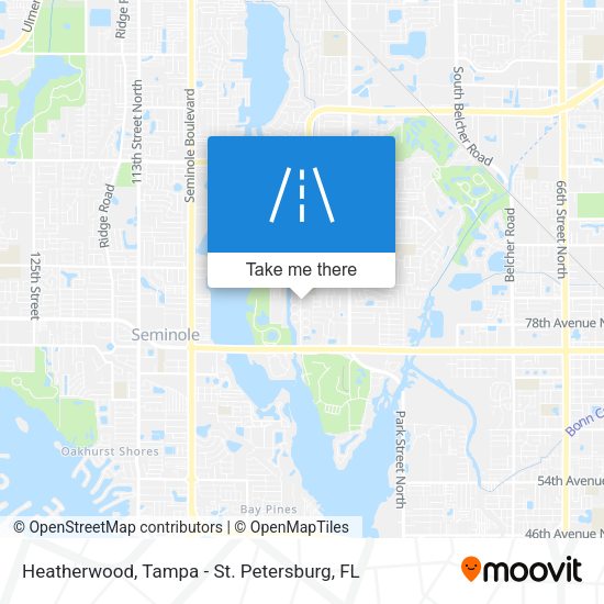 Heatherwood map