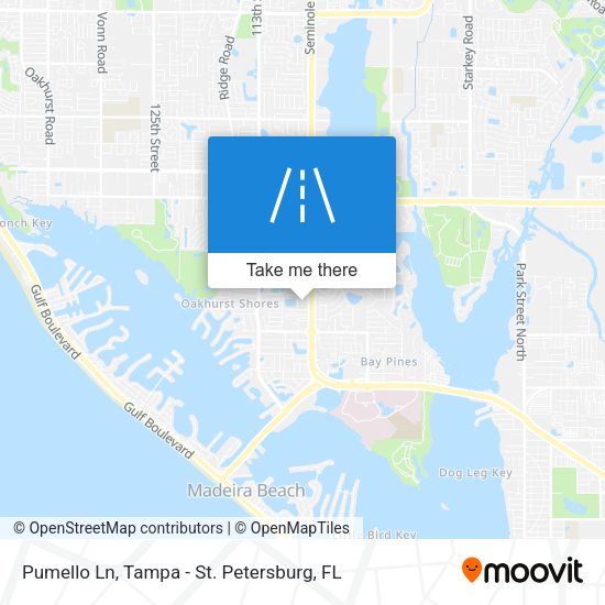 Mapa de Pumello Ln