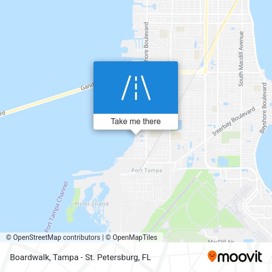 Boardwalk map