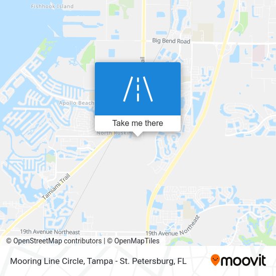 Mooring Line Circle map