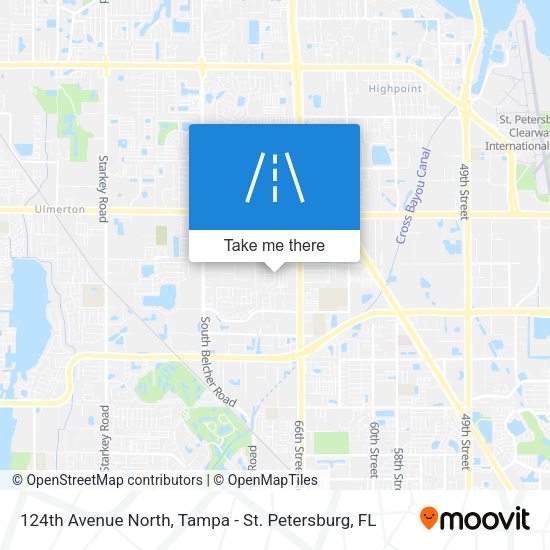 Mapa de 124th Avenue North