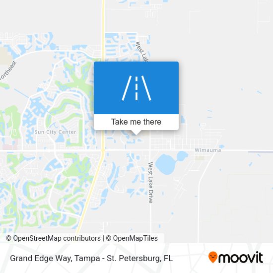 Grand Edge Way map
