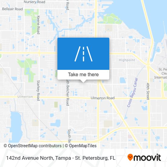142nd Avenue North map