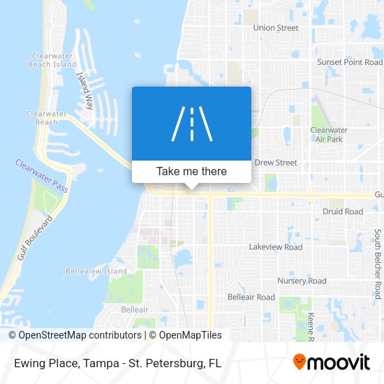 Mapa de Ewing Place