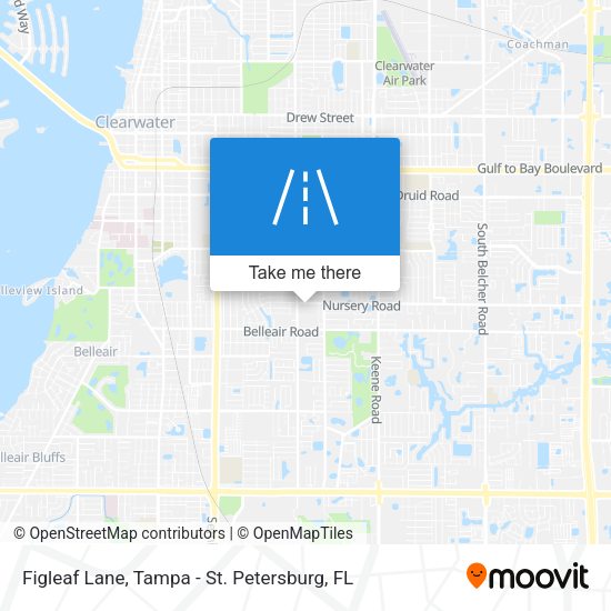 Figleaf Lane map