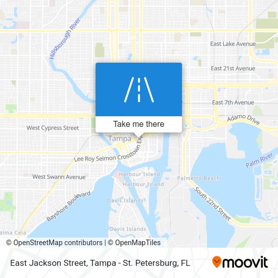 Mapa de East Jackson Street