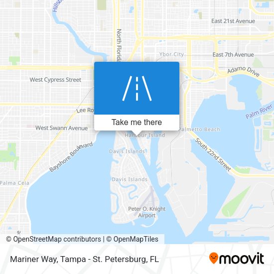 Mariner Way map