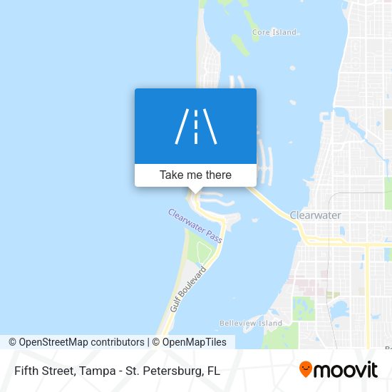 Fifth Street map