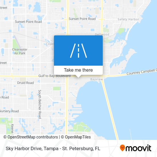 Mapa de Sky Harbor Drive