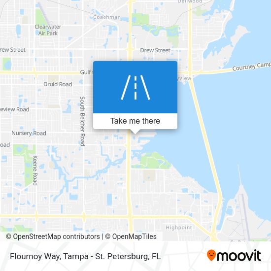 Mapa de Flournoy Way