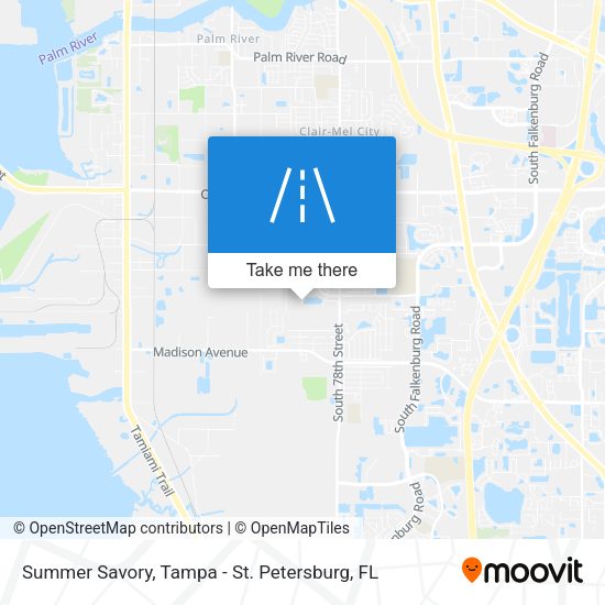 Summer Savory map