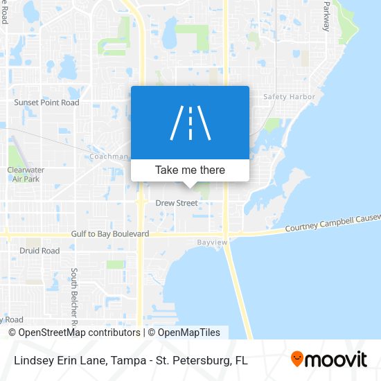 Lindsey Erin Lane map