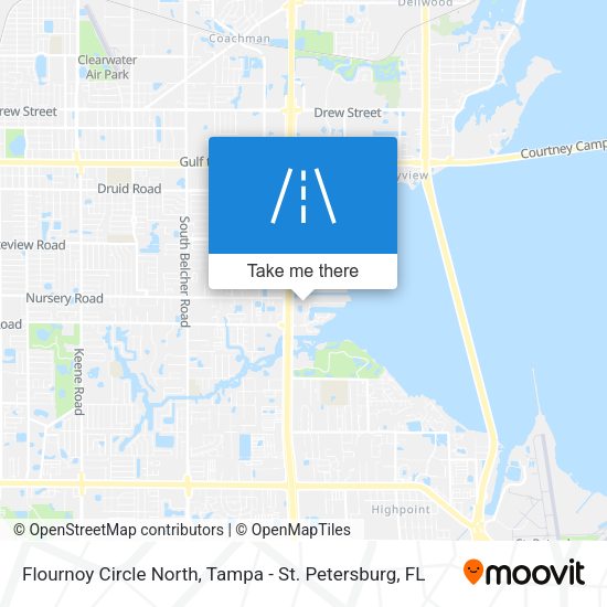 Flournoy Circle North map