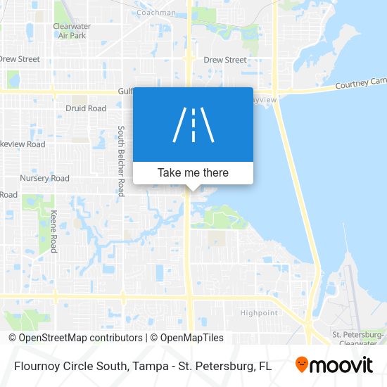 Flournoy Circle South map