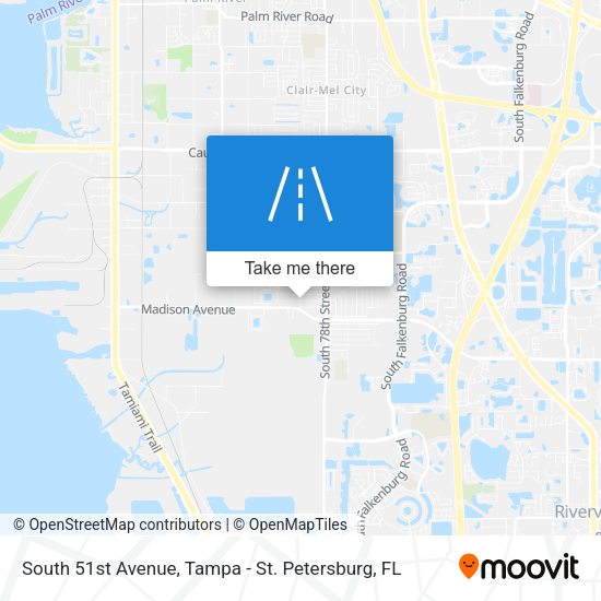 Mapa de South 51st Avenue