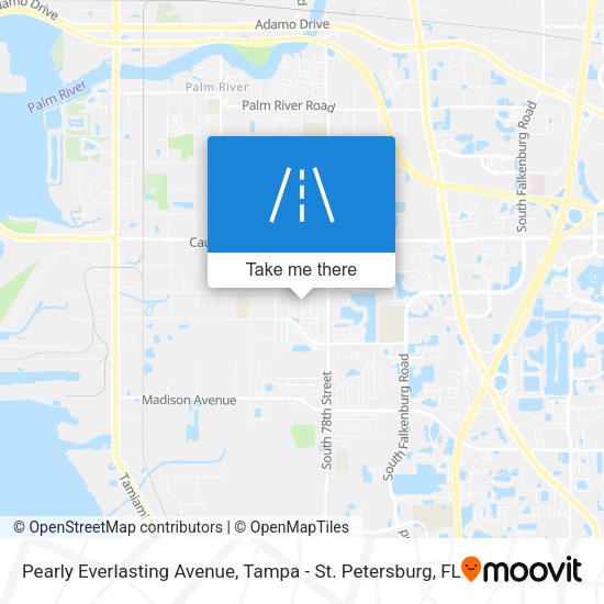 Pearly Everlasting Avenue map