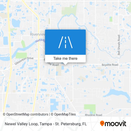 Mapa de Newel Valley Loop