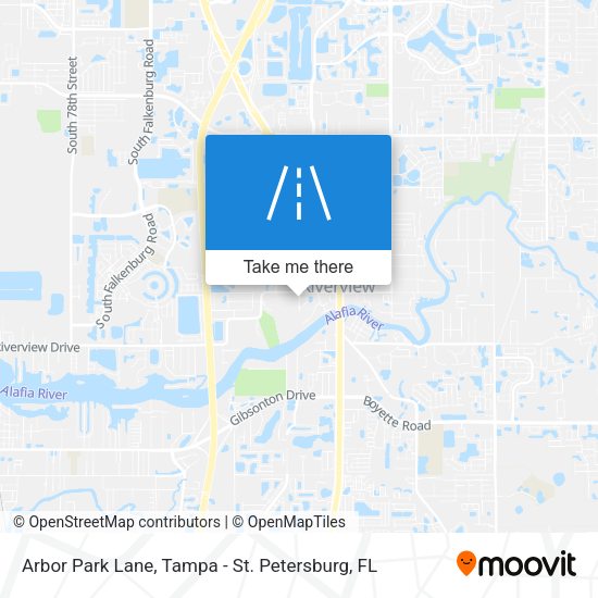 Mapa de Arbor Park Lane