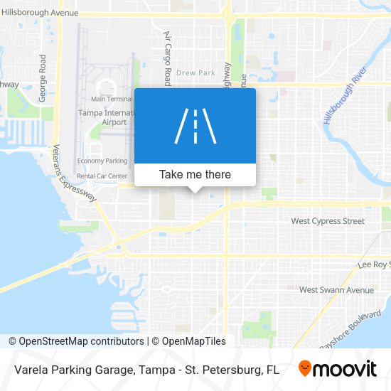 Varela Parking Garage map