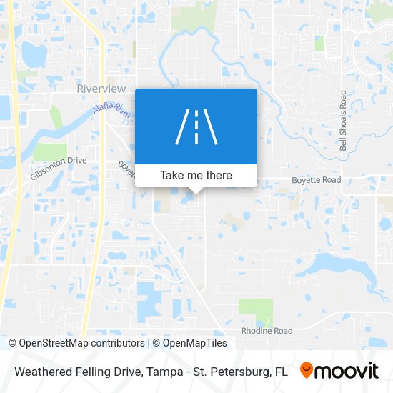 Mapa de Weathered Felling Drive