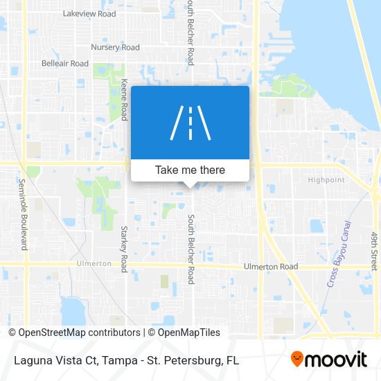 Laguna Vista Ct map
