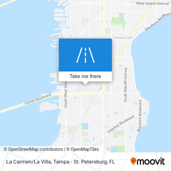 Mapa de La Carmen/La Villa