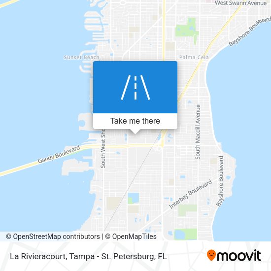 La Rivieracourt map