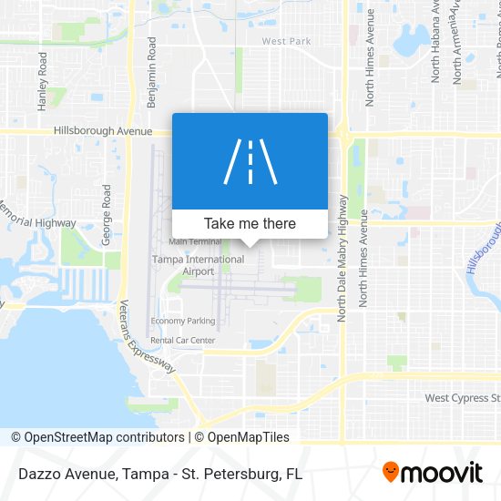 Mapa de Dazzo Avenue