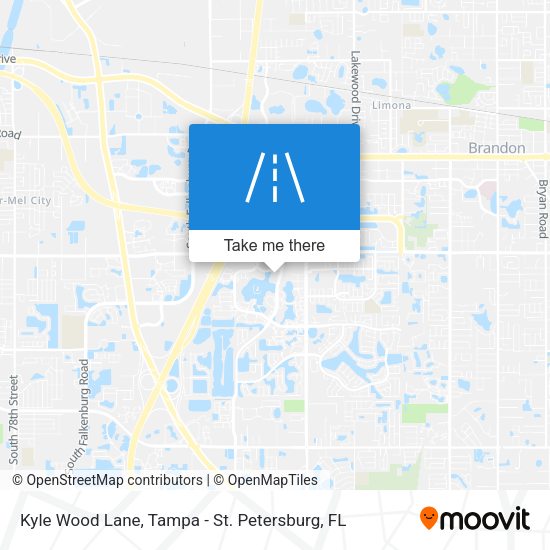Kyle Wood Lane map