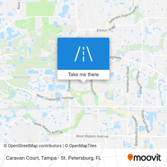 Caravan Court map