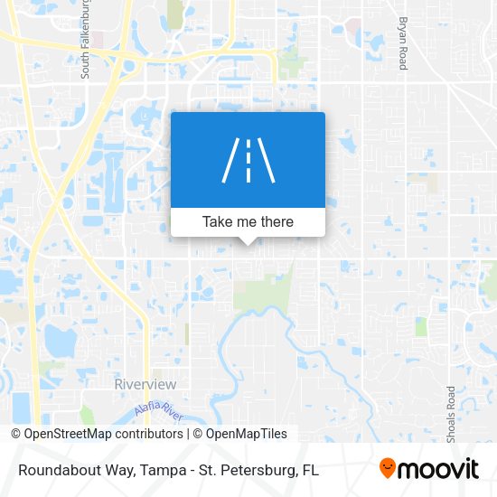 Mapa de Roundabout Way