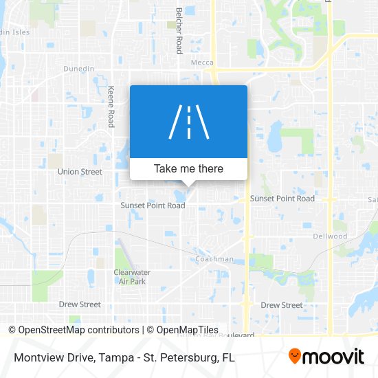 Montview Drive map