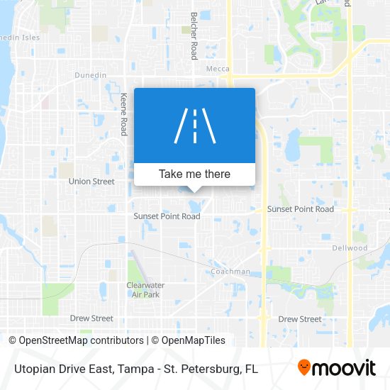 Mapa de Utopian Drive East