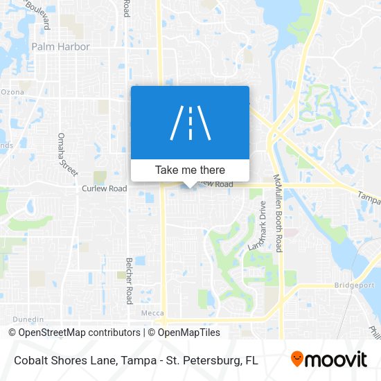 Mapa de Cobalt Shores Lane
