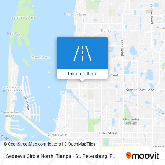 Sedeeva Circle North map