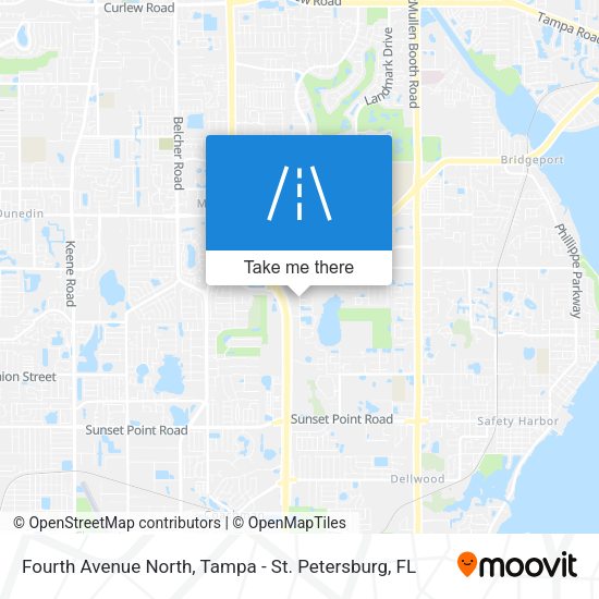 Mapa de Fourth Avenue North