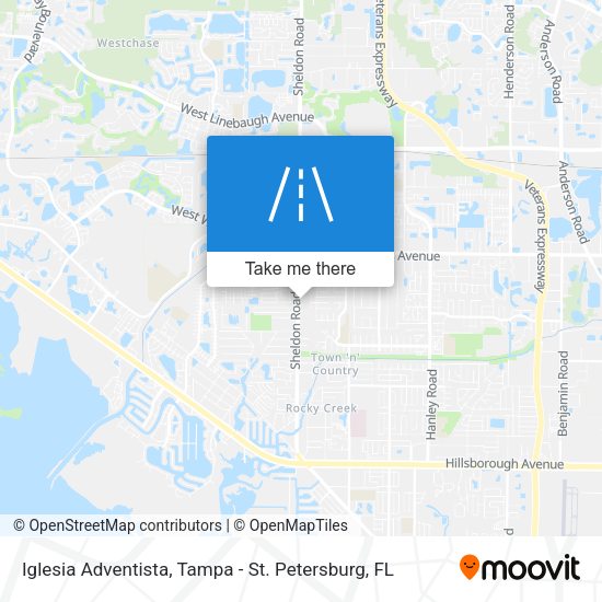 Mapa de Iglesia Adventista