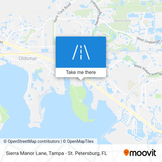 Mapa de Sierra Manor Lane