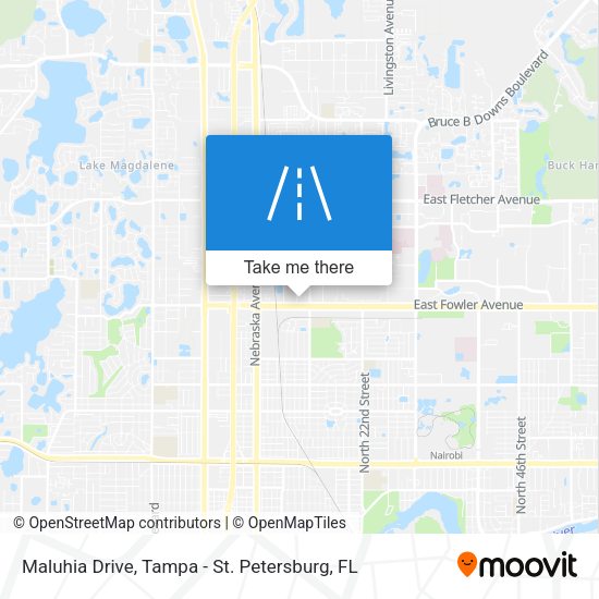 Maluhia Drive map