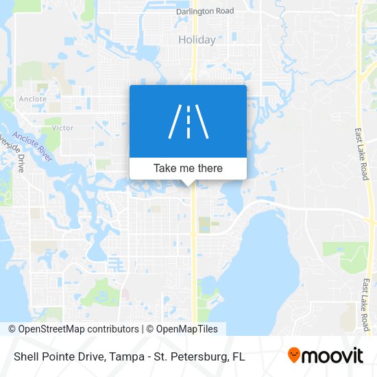 Shell Pointe Drive map