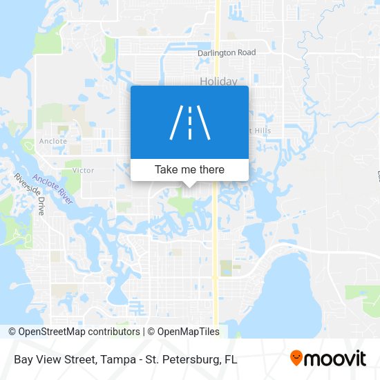Mapa de Bay View Street
