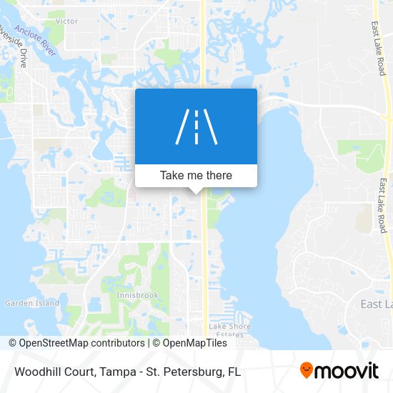 Mapa de Woodhill Court