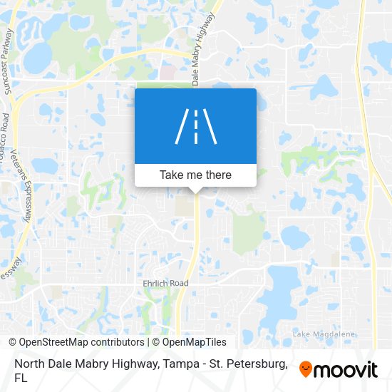 North Dale Mabry Highway map