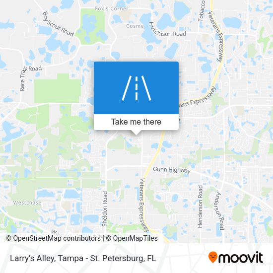 Larry's Alley map