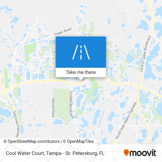 Cool Water Court map