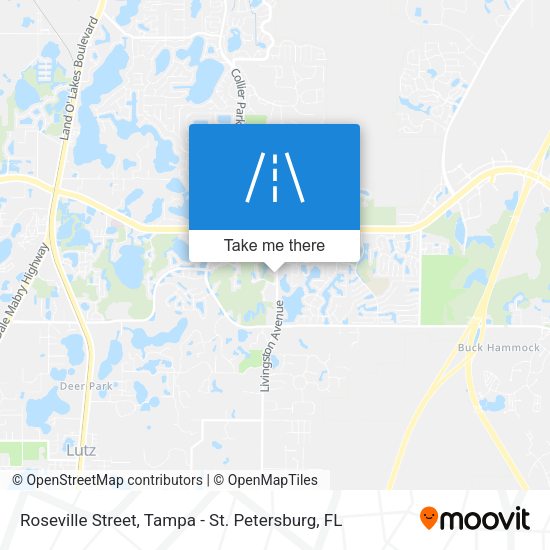 Mapa de Roseville Street