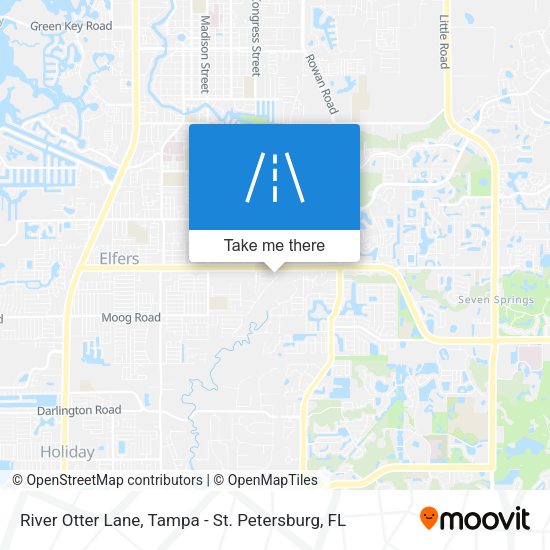 Mapa de River Otter Lane