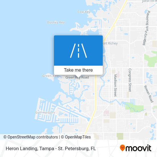 Heron Landing map