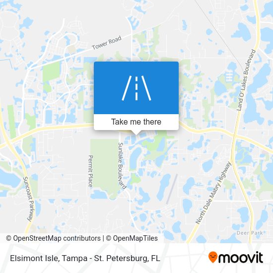 Elsimont Isle map